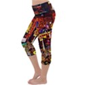 PAINTED HOUSE Lightweight Velour Capri Yoga Leggings View2