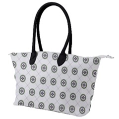 Logo Kekistan Pattern Elegant With Lines On White Background Canvas Shoulder Bag by snek