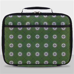 Logo Kekistan Pattern Elegant With Lines On Green Background Full Print Lunch Bag by snek