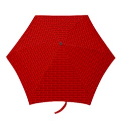 Maga Make America Great Again Usa Pattern Red Mini Folding Umbrellas by snek