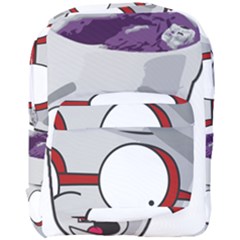 Purple Cup Nerd Full Print Backpack by grimelab