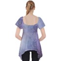 Orion Nebula pastel violet purple turquoise blue star formation Lace Front Dolly Top View2