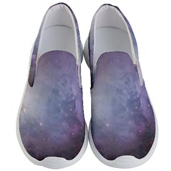 Orion Nebula Pastel Violet Purple Turquoise Blue Star Formation Men s Lightweight Slip Ons by genx