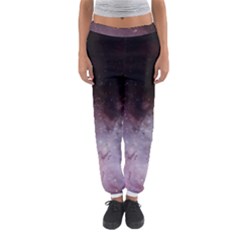 Eagle Nebula Wine Pink And Purple Pastel Stars Astronomy Women s Jogger Sweatpants by genx