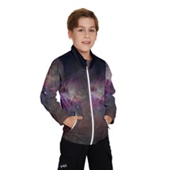 Orion Nebula Star Formation Orange Pink Brown Pastel Constellation Astronomy Windbreaker (kids) by genx