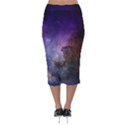 Carina Nebula NGC 3372 the Grand Nebula Pink Purple and Blue with shiny stars Astronomy Velvet Midi Pencil Skirt View2