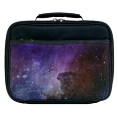 Carina Nebula Ngc 3372 The Grand Nebula Pink Purple And Blue With Shiny Stars Astronomy Lunch Bag by genx