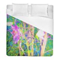 Abstract Oriental Lilies In My Rubio Garden Duvet Cover (Full/ Double Size) View1