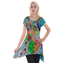 Supersonic Mystic Short Sleeve Side Drop Tunic View1