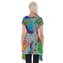 Supersonic Mystic Short Sleeve Side Drop Tunic View2