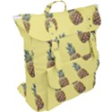 Pineapples Fruit Pattern Texture Buckle Up Backpack View2