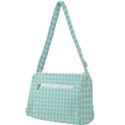 Mint Triangle shape pattern Front Pocket Crossbody Bag View2