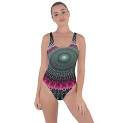 Fractal Circle Fantasy Texture Bring Sexy Back Swimsuit by Wegoenart