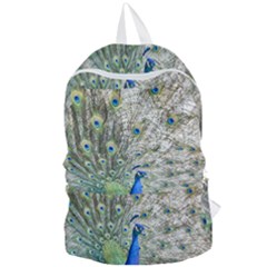 Peacock Bird Colorful Plumage Foldable Lightweight Backpack by Wegoenart