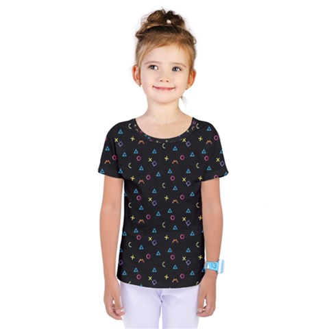 Background Abstract Texture Kids  One Piece Tee by Wegoenart