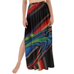 Abstract Art Pattern Maxi Chiffon Tie-up Sarong by Wegoenart