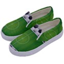 Background Sports Soccer Football Kids  Canvas Slip Ons View2