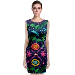 Pattern Nature Design Patterns Classic Sleeveless Midi Dress by Wegoenart