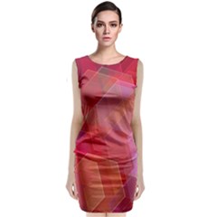 Abstract Background Texture Classic Sleeveless Midi Dress by Wegoenart