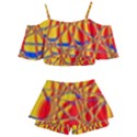 Graphic Design Graphic Design Kids  Off Shoulder Skirt Bikini View2