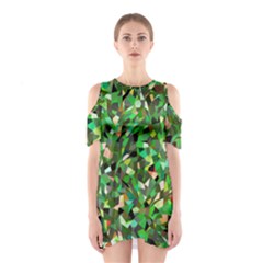 Sylvan Shoulder Cutout One Piece Dress by artifiart