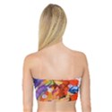 Abstract Modern Detail Color Bandeau Top View2