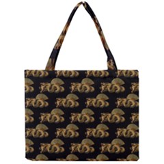 Dragon Motif Print Pattern Mini Tote Bag by dflcprintsclothing