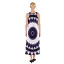 Design Mandala Pattern Circular Sleeveless Maxi Dress View2