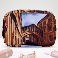 Street Architecture Building Make Up Pouch (small) by Pakrebo