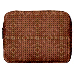 Mosaic Triangle Symmetry Make Up Pouch (large) by Pakrebo