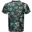 Blue Birds Of Happiness - by LaRenard Men s Cotton Tee View1