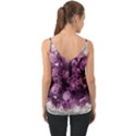 Amethyst purple violet Geode Slice Chiffon Cami View2