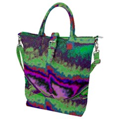 Clienmapcoat Buckle Top Tote Bag by PurpleDuckyDesigns