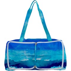 Blue Sky Artwork Drawing Painting Multi Function Bag by Pakrebo