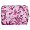 Standard Violet Pink Camouflage Army Military Girl Make Up Pouch (Medium) View2