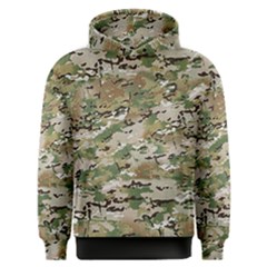 Wood Camouflage Military Army Green Khaki Pattern Men s Overhead Hoodie by snek