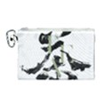 Tea Calligraphy Canvas Cosmetic Bag (Medium) View1