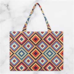 Native American Pattern Medium Tote Bag by Valentinaart