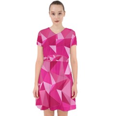 Pattern Halftone Geometric Adorable In Chiffon Dress by Pakrebo