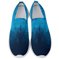 Deep Ocean Men s Slip On Sneakers by LoolyElzayat