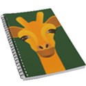 Giraffe Animals Zoo 5.5  x 8.5  Notebook View1