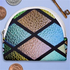 Stained Glass Soul Horseshoe Style Canvas Pouch by WensdaiAmbrose