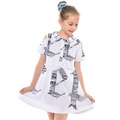 Taylor Swift Kids  Short Sleeve Shirt Dress by taylorswift