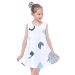 Shape Vector Triangle Kids  Summer Dress by Mariart