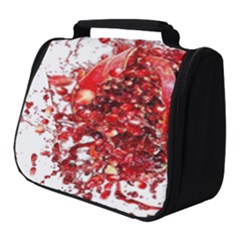 Red Pomegranate Fried Fruit Juice Full Print Travel Pouch (small) by Mariart