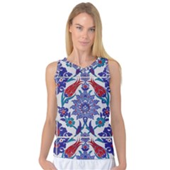 Art Artistic Ceramic Colorful Women s Basketball Tank Top by Pakrebo