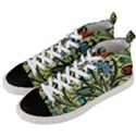 Mosaic Tile Art Ceramic Colorful Men s Mid-Top Canvas Sneakers View2