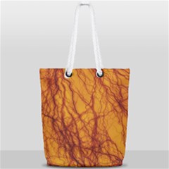 Lightning Internal Blood Vessel Full Print Rope Handle Tote (small) by Pakrebo