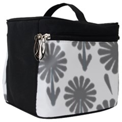 Zappwaits Flowers Black Make Up Travel Bag (big) by zappwaits