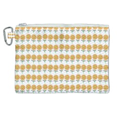 Sunflower Wrap Canvas Cosmetic Bag (xl) by Mariart